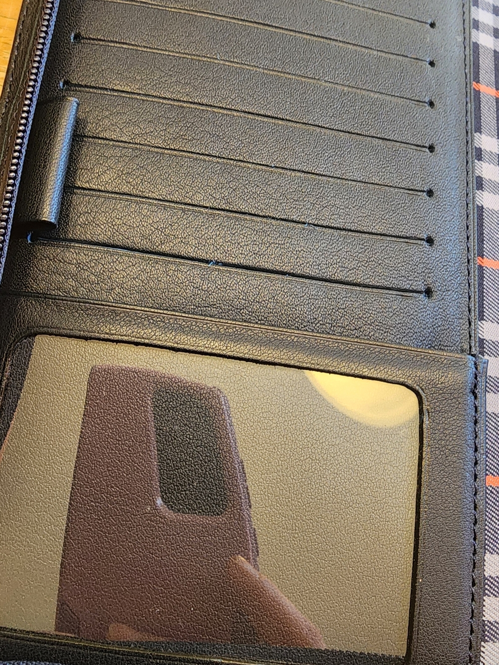 Burberry Black Leather Journal Cover - Picture 9 of 16